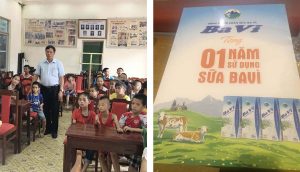 Công ty cổ phần sữa Ba Vì - Tặng 1 năm dùng sữa Ba Vì miễn phí cho trẻ em