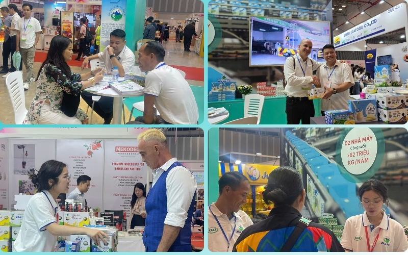 Công ty cổ phần Sữa Ba Vì triển lãm tại FOODEX HCM2025