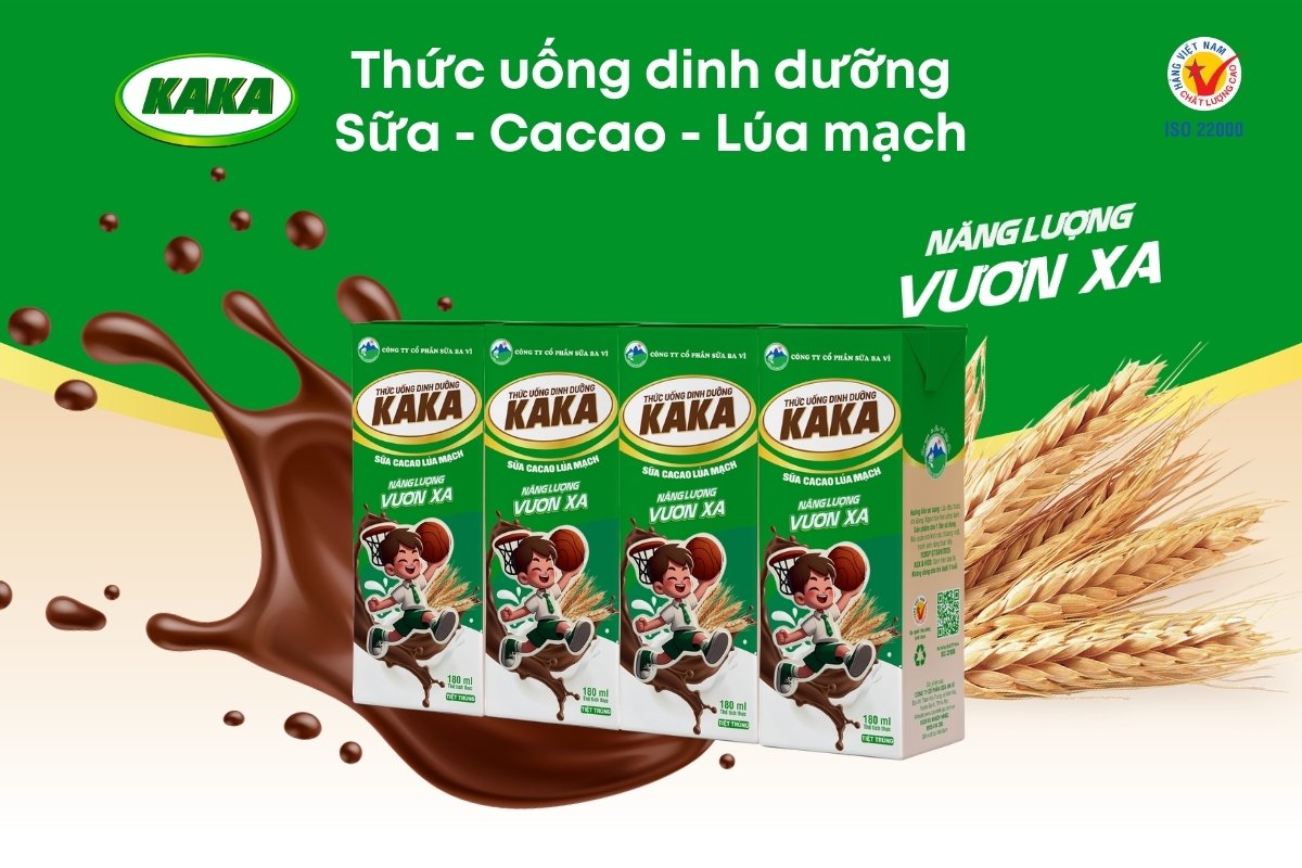 KAKA SỮA CACAO LÚA MẠCH